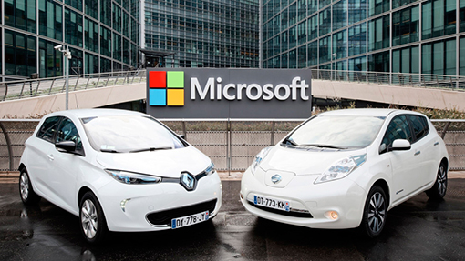 Microsoft подключит автомобили Renault и Nissan к интернету Microsoft подключит автомобили Renault и Nissan к интернету