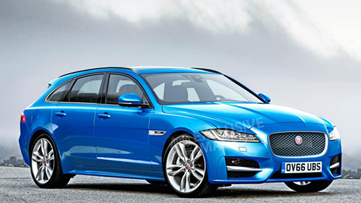 Рендер Jaguar XF Sportbrake