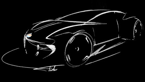 Тизер певой модели Fisker Inc.