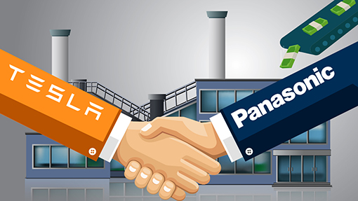Tesla и Panasonic займутся выпуском солнечных батарей Tesla и Panasonic займутся выпуском солнечных батарей