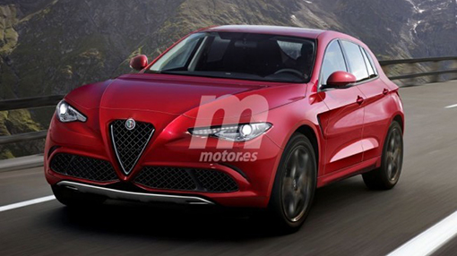 Предполагаемый внешний вид Alfa Romeo Stelvio Предполагаемый внешний вид Alfa Romeo Stelvio