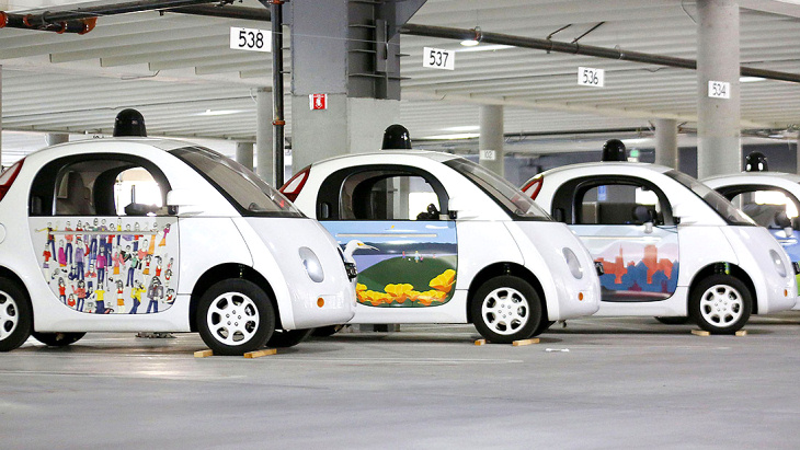 Автомобили из проекта Google Project X