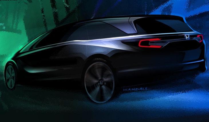 Официальный тизер Honda Odyssey 2017 Официальный тизер Honda Odyssey 2017
