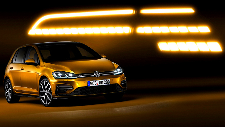 Volkswagen Golf модельного ряда 2017 года