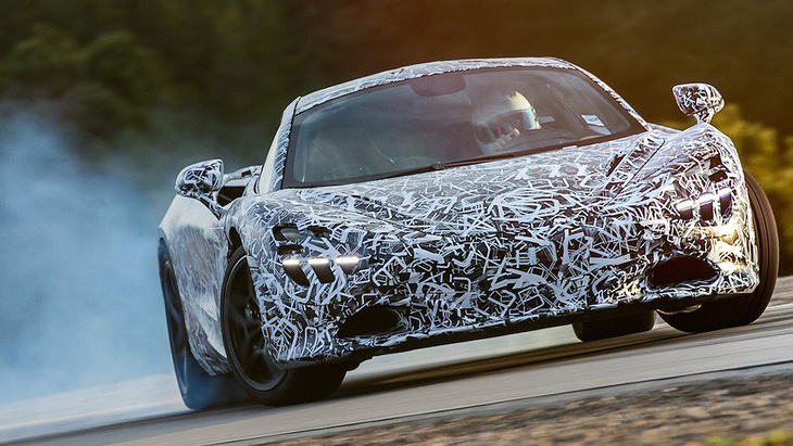 Тестовый прототип McLaren P14 Тестовый прототип McLaren P14