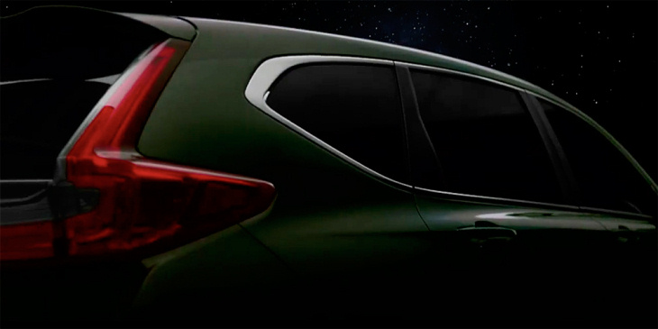 Тизер семиместного Honda CR-V