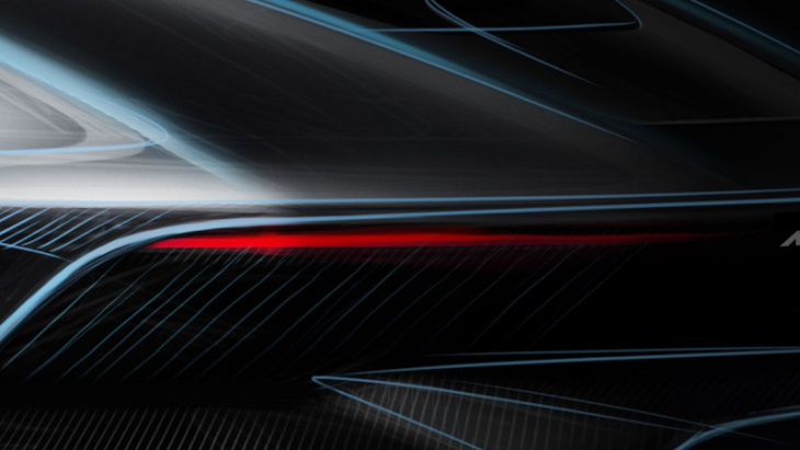 Франгмент тизера McLaren Hyper-GT