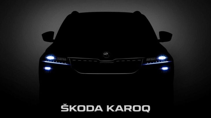 Skoda продолжает дразнить новым кроссовером Karoq