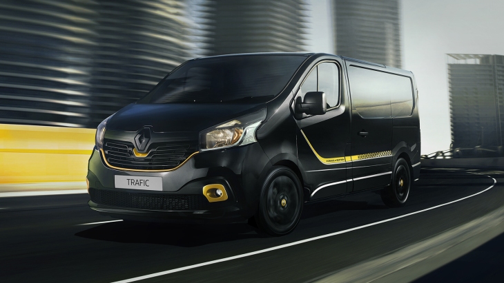 На рынок выходит «формульный» фургон Renault Trafic Formula Edition