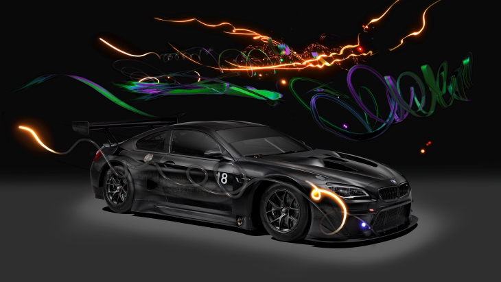 BMW M6 GT3 Art Car by Cao Fei