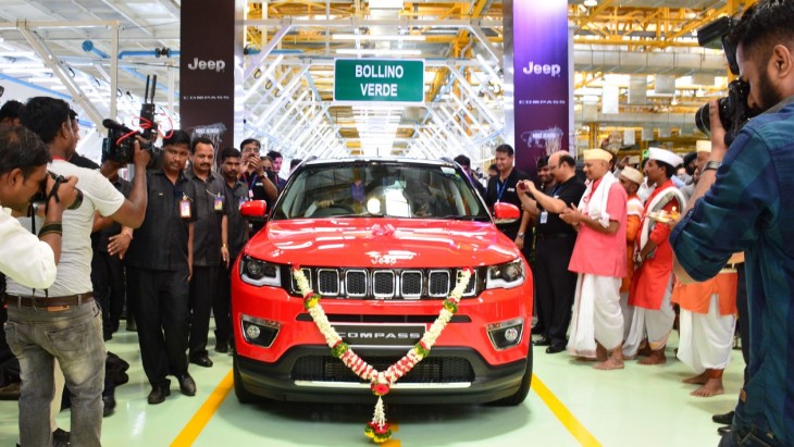 Новый Jeep Compass на индийском заводе FCA