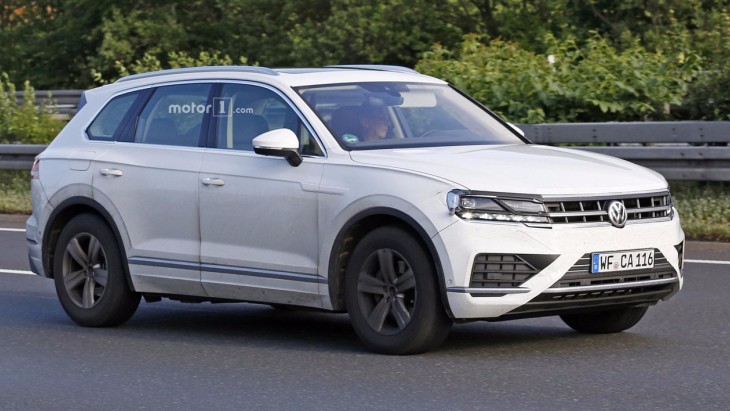 Тестовый прототип нового Volkswagen Touareg Тестовый прототип нового Volkswagen Touareg
