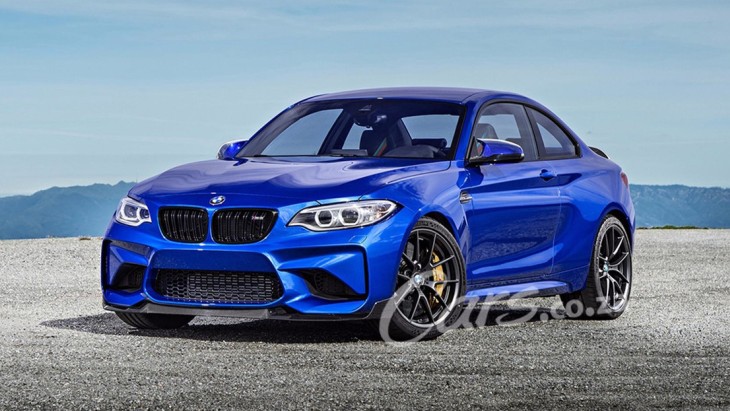 Независимый рендер купе BMW M2 CS