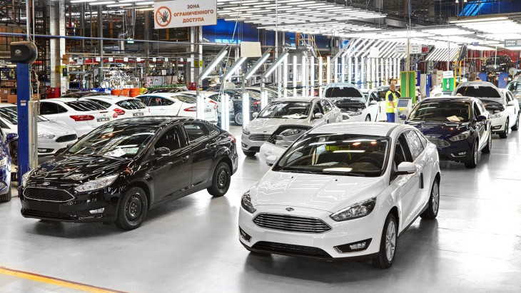 Завод Ford Sollers во Всеволожске