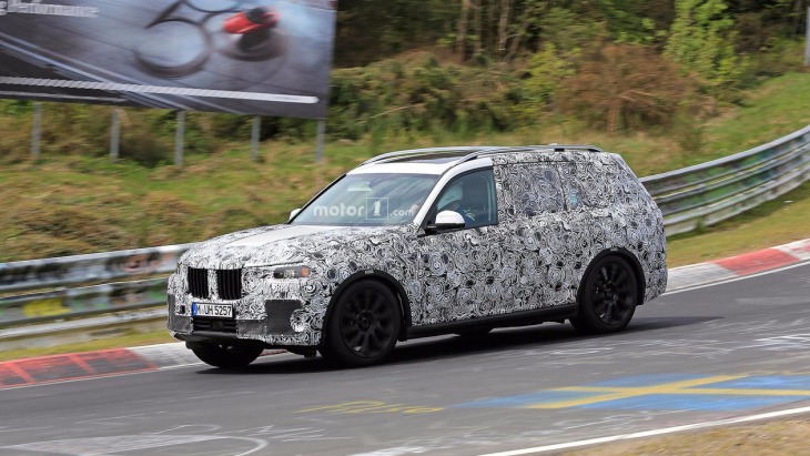 Прототип BMW X7 на Нюрбургринге Прототип BMW X7 на Нюрбургринге