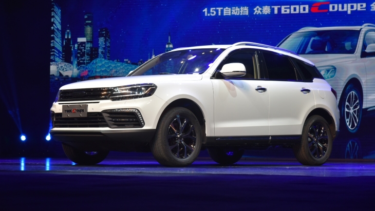 Купеобразный кроссовер Zotye T600 Coupe