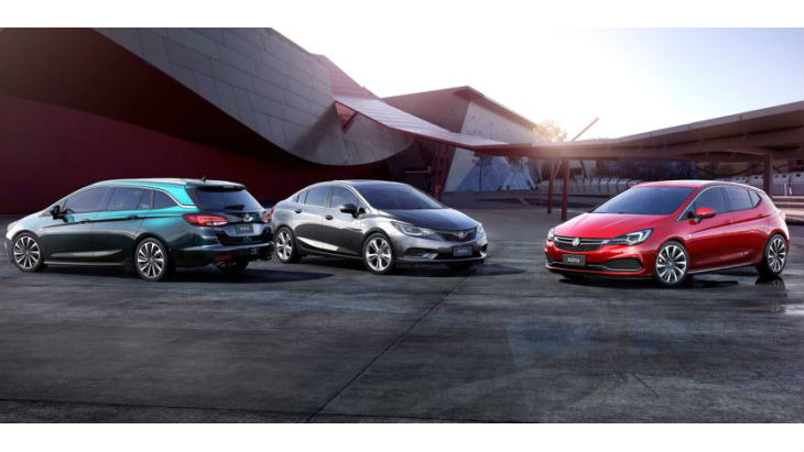 Семейство Holden Astra нового поколения