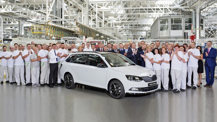 500-тысячная Skoda Fabia