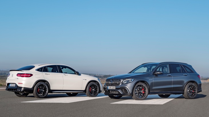 Mercedes-AMG GLC 63 S 4MATIC+ Coupe и Mercedes-AMG GLC 63 S 4MATIC+