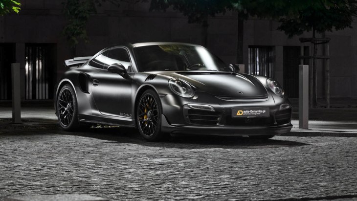 Porsche 911 Turbo S Dark Knight by Auto-Dynamics.pl