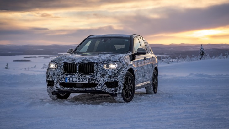 Прототип BMW X3 нового поколения