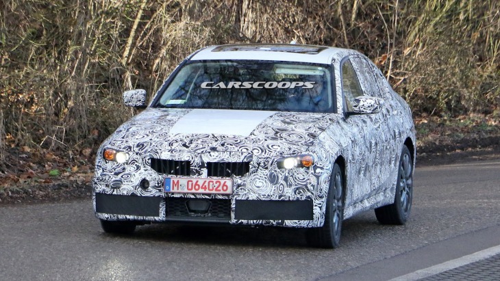 Тестовый прототип BMW 3-Series нового поколения