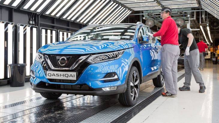 Производство обновлённого Nissan Qashqai