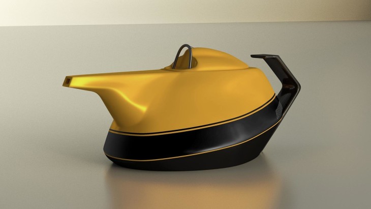 Юбилейный чайник Renault Yellow Teapot Юбилейный чайник Renault Yellow Teapot