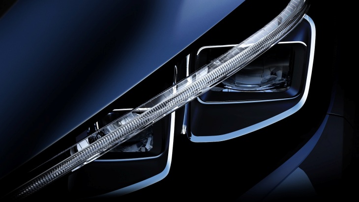 Официальный тизер электрокара Nissan Leaf нового поколения