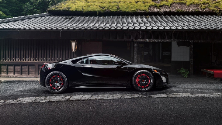 Acura NSX с колёсами Forgiato Tecnica 2.5-R Acura NSX с колёсами Forgiato Tecnica 2.5-R