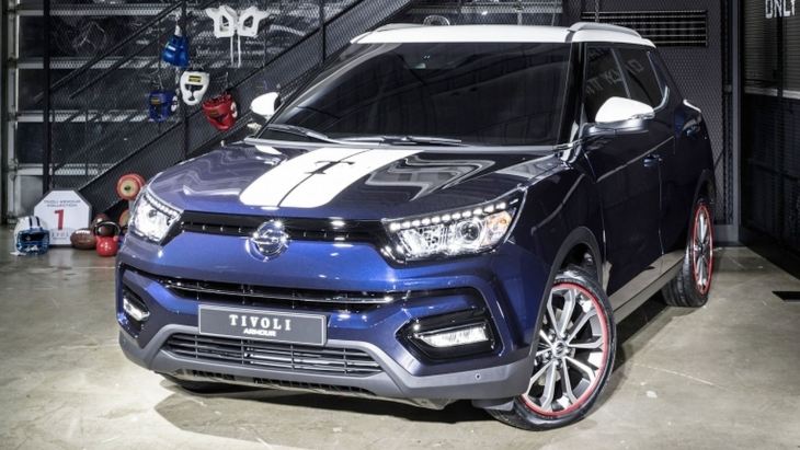 Обновлённый кроссовер SsangYong Tivoli Armour