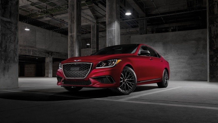 Genesis G80 Sport для американского рынка Genesis G80 Sport для американского рынка