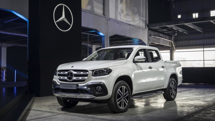 Серийный пикап Mercedes-Benz X-Class