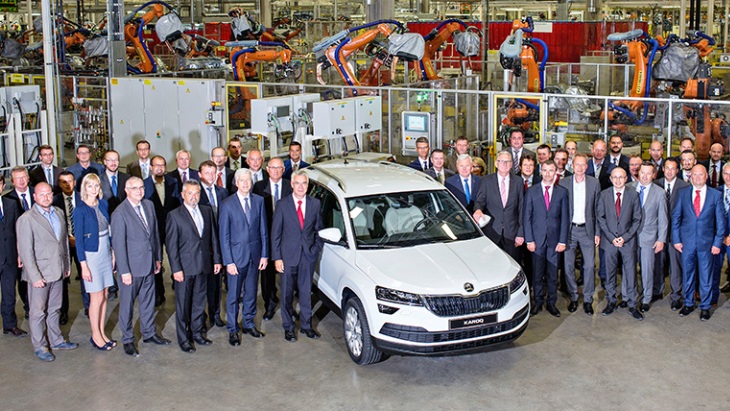 Старт серийного производства Skoda Karoq Старт серийного производства Skoda Karoq