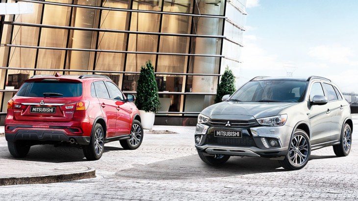 Обновлённый кроссовер Mitsubishi ASX Обновлённый кроссовер Mitsubishi ASX