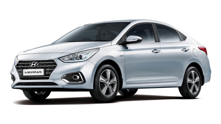 Седан Hyundai Verna пятого поколения