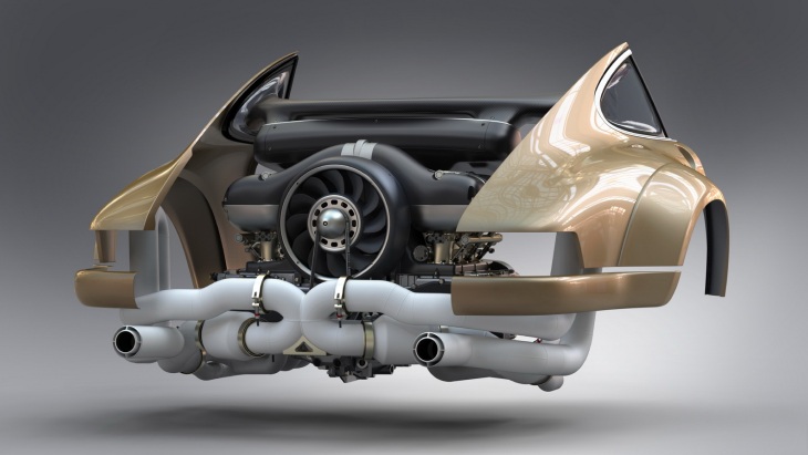 Новый двигатель Porsche 911 от компании Singer Vehicle Design Новый двигатель Porsche 911 от компании Singer Vehicle Design