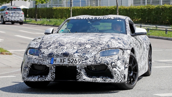 Прототип купе Toyota Supra нового поколения Прототип купе Toyota Supra нового поколения