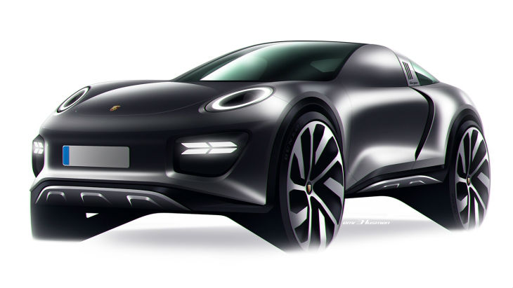 Виртуальный кроссовер Porsche 911X Targa Виртуальный кроссовер Porsche 911X Targa