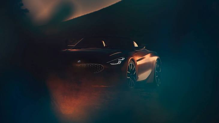 Официальный тизер концепта BMW Z4 Concept