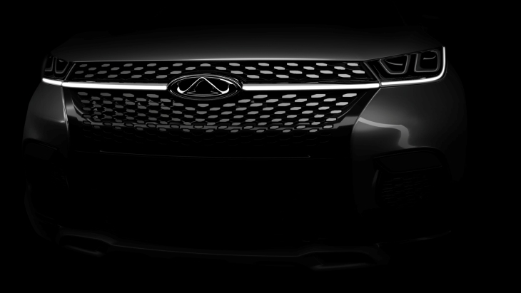 Официальный тизер нового кроссовера Chery Официальный тизер нового кроссовера Chery