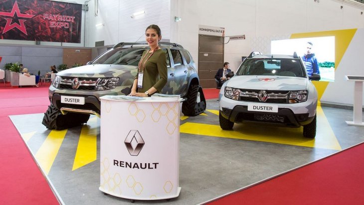 Бронированный и медицинский внедорожник Renault Duster