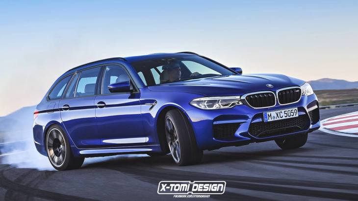 «Заряженный» универсал BMW M5 Touring