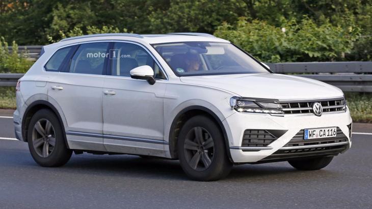 Прототип внедорожника Volkswagen Touareg нового поколения Прототип внедорожника Volkswagen Touareg нового поколения