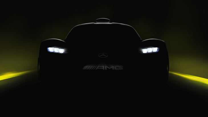 Официальный тизер гиперкара Mercedes-AMG Project One