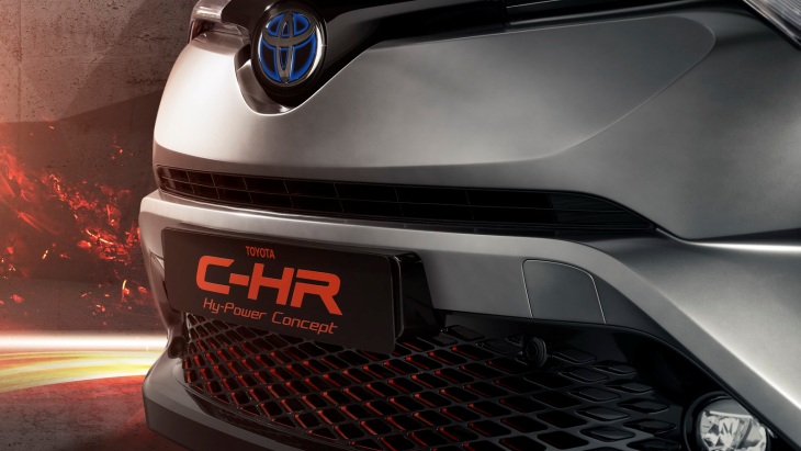 Концепт Toyota C-HR Hy-Power Concept Концепт Toyota C-HR Hy-Power Concept