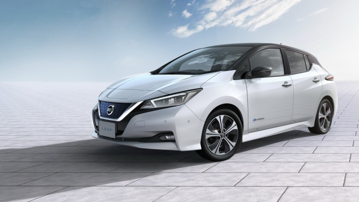 Электрокар Nissan Leaf нового поколения