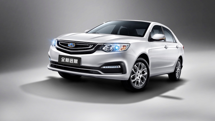 Обновлённый седан Geely Vision GC7