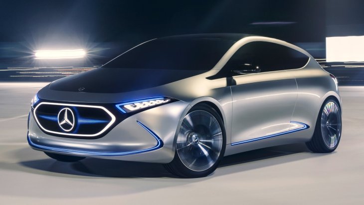 Концептуальный электрокар Mercedes-Benz Concept EQA