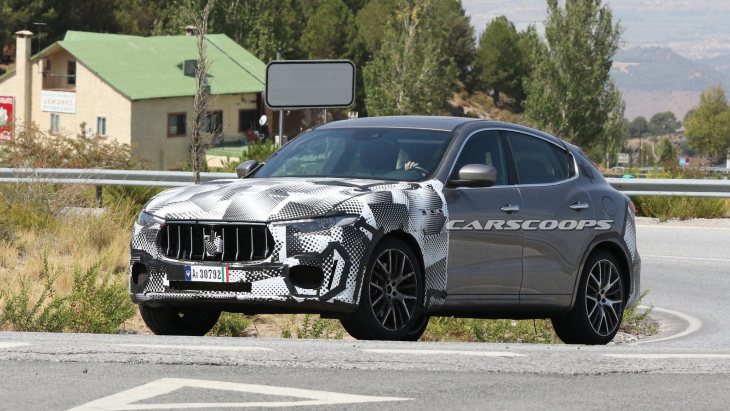 Прототип «заряженного» внедорожника Maserati Levante GTS